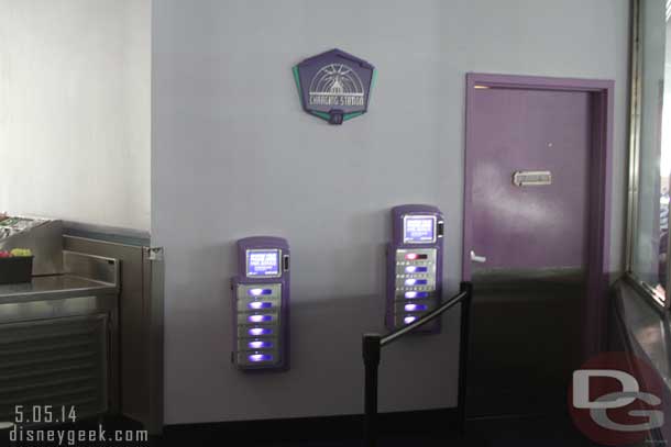 Noticed more cell phone charging stations, this time in Cosmic Rays.  This makes a lot more sense than the power company (which is just a shop and arcade).