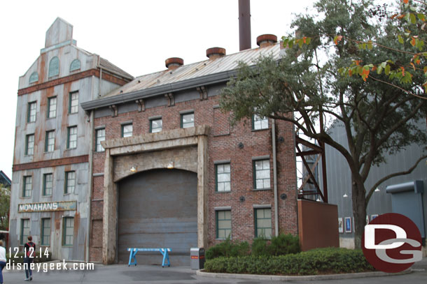 The former Backlot Tour entrance.