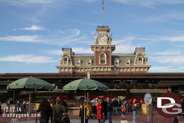 Approaching the Magic Kingdom