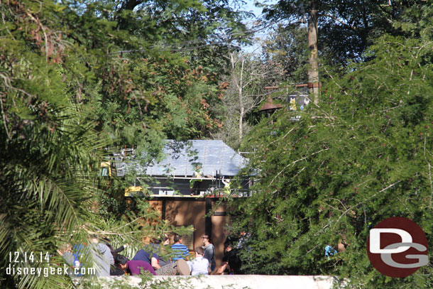 A portion of the Harambe expansion visible from across the bridge.