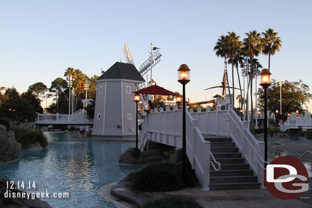 Back to the Yacht Club for dinner this evening.