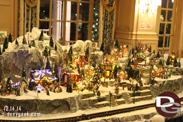 The train display