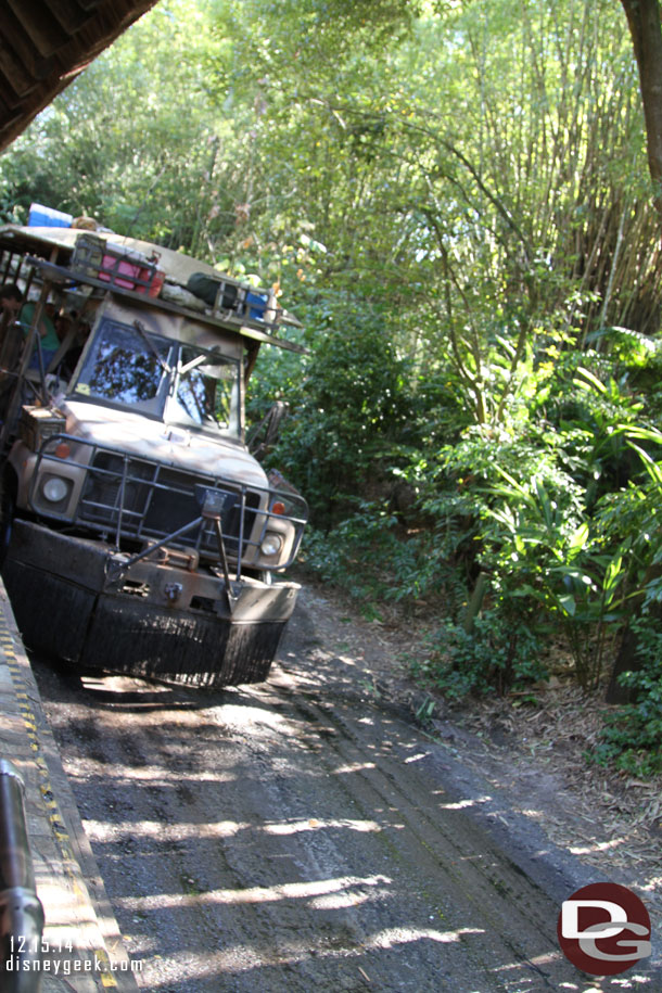 Walked out to the Safari and used a FastPass+