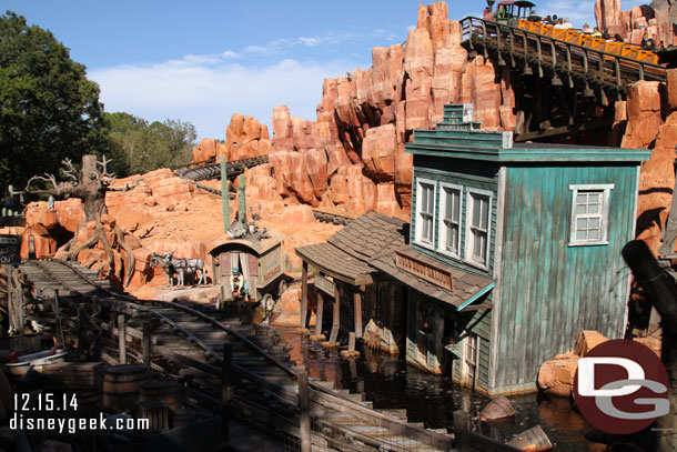 Passing by Big Thunder