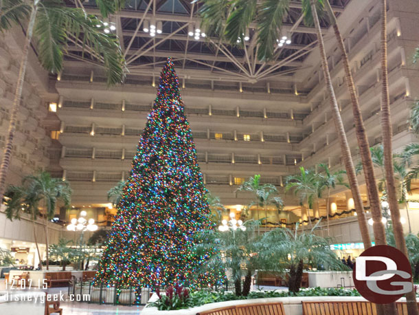 Arrived at the Orlando airport just before 6am.