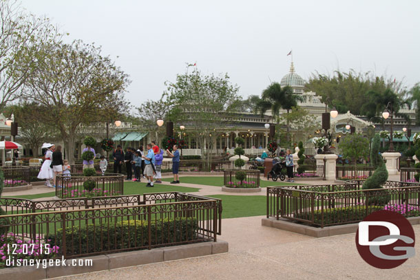 Mary Poppins out in the west viewing area.