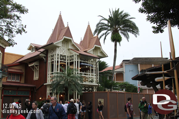 A wider shot of the Skipper Canteen area.