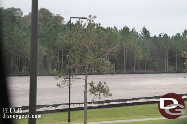 This is a where the solar farm is going to be going.  It is right as you head toward Epcot from World Drive.