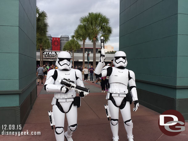 Storm Troopers on the patrol.