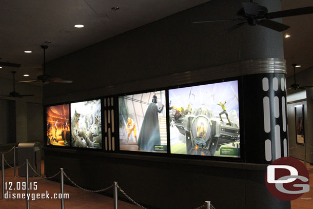 The queue features artwork from the films and movie posters.