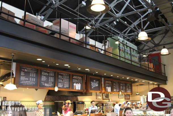 Took a quick look into the Trolley Cafe (Starbucks) which is new since my last trip).