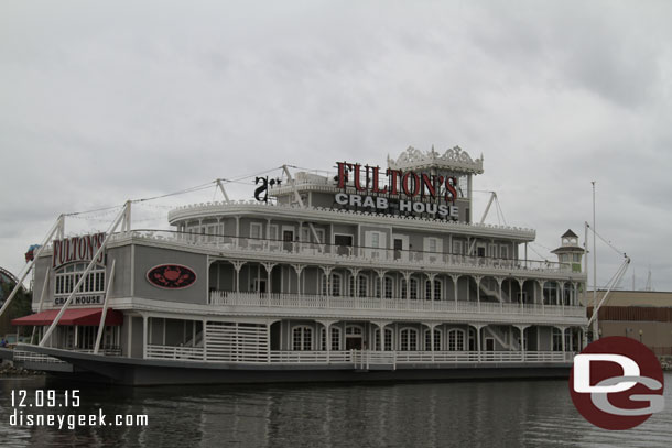 If rumor is to be believed Fultons will be gone soon with something new onboard the boat.