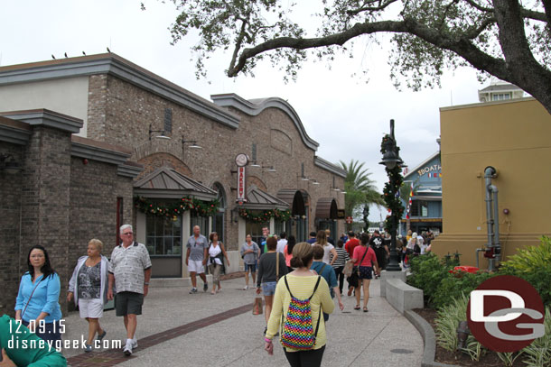 The Landing District of Disney Springs.