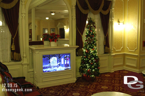 Tonys Town Square waiting area.