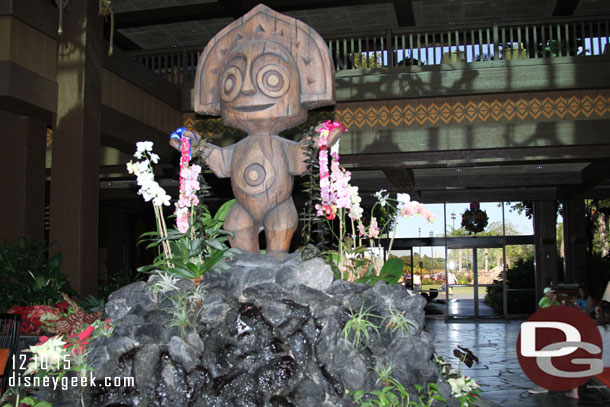 Made several attempts to get the tiki and castle visible but the light difference was more than my photographic skill could handle.