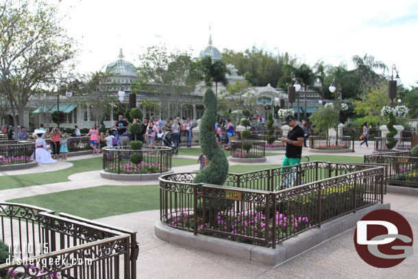 A line for Mary Poppins this afternoon.