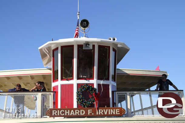 Decided to take the Ferry across to the Magic Kingdom.