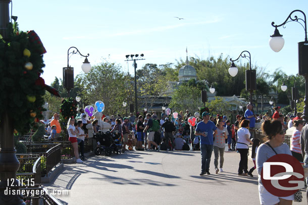 With the expanded hub I was able to move around fairly easily today during the parade.