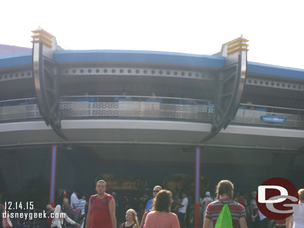 Thought about the Peoplemover but it was stopped.