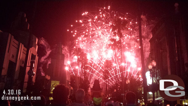 Symphony in the Stars: A Galactic Spectacular is the show tonight, the new one does not start until June.