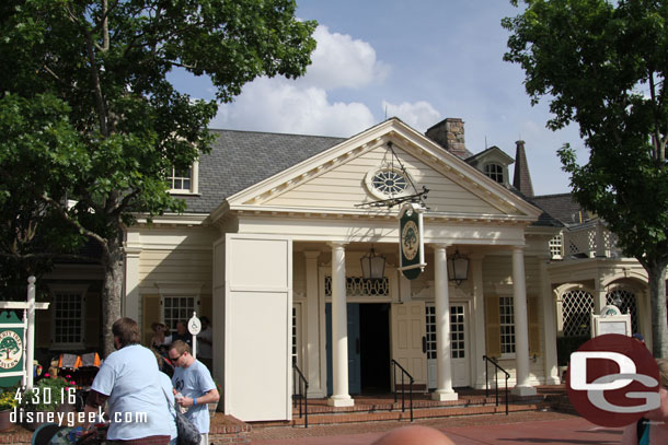 Some renovation work at the Liberty Tree Tavern