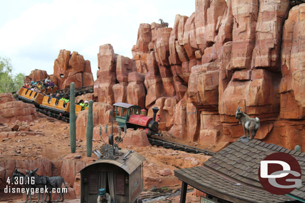 Passing by Big Thunder