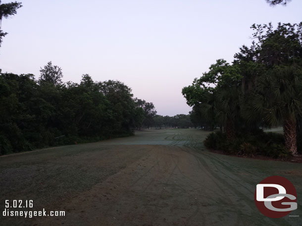 Started our round as soon as it was bright enough.  This was about 10 to 7.