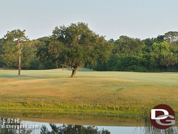 The fairway of #7.