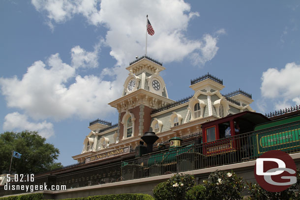 Time to leave the Magic Kingdom and go seek lunch.  It was just after 1:00pm as we exited.