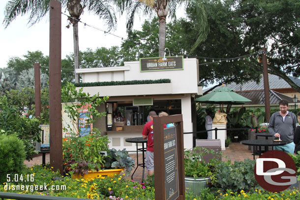 Urban Farms garden and marketplace. 