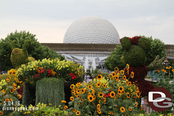 Heading back toward Future World