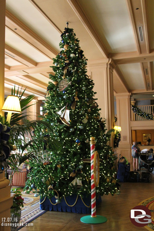 The Yacht Club tree.