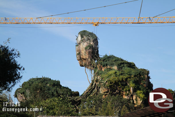 A look at the floating mountains of Pandora, the World of Avatar.