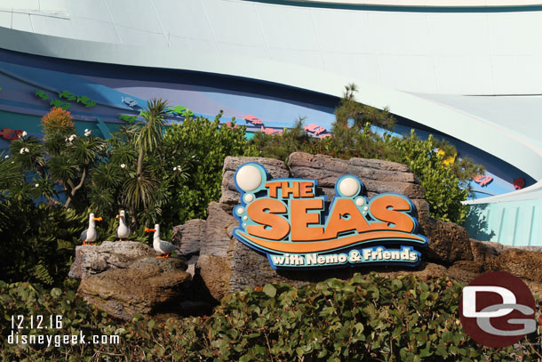 Next up the Seas with Nemo and Friends