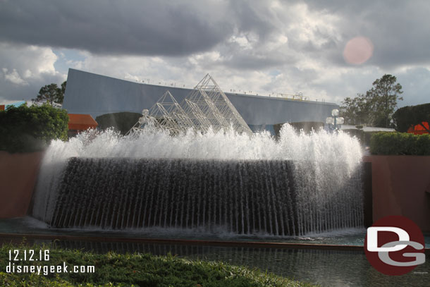 The Imagination fountains.