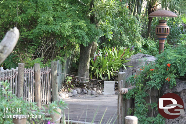 The trail that leads closest to the Tree of Life was still closed.  It re-opened a week or so after we left.