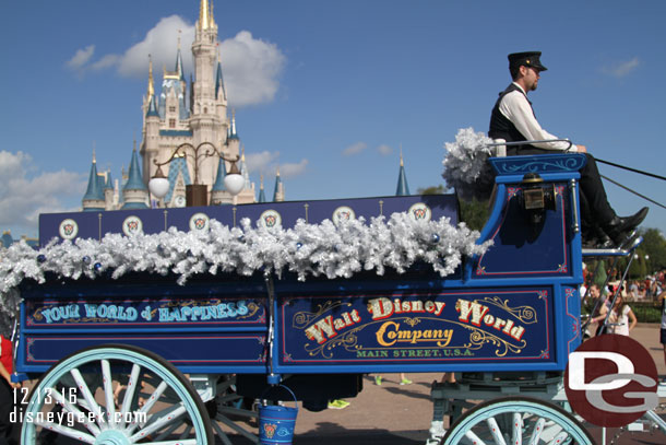 They were going to use it for the Trolley show this morning.
