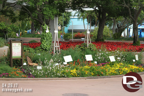 Some gardens in Future World.