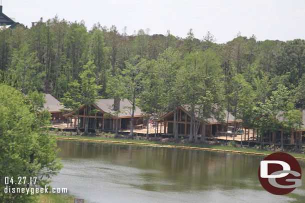 The Copper Creek Cabins open in July.  