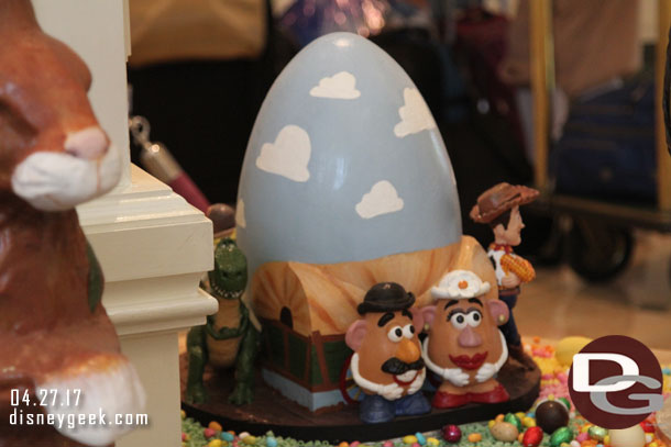 Moving around to the other side.. returning to the Toy Story Egg