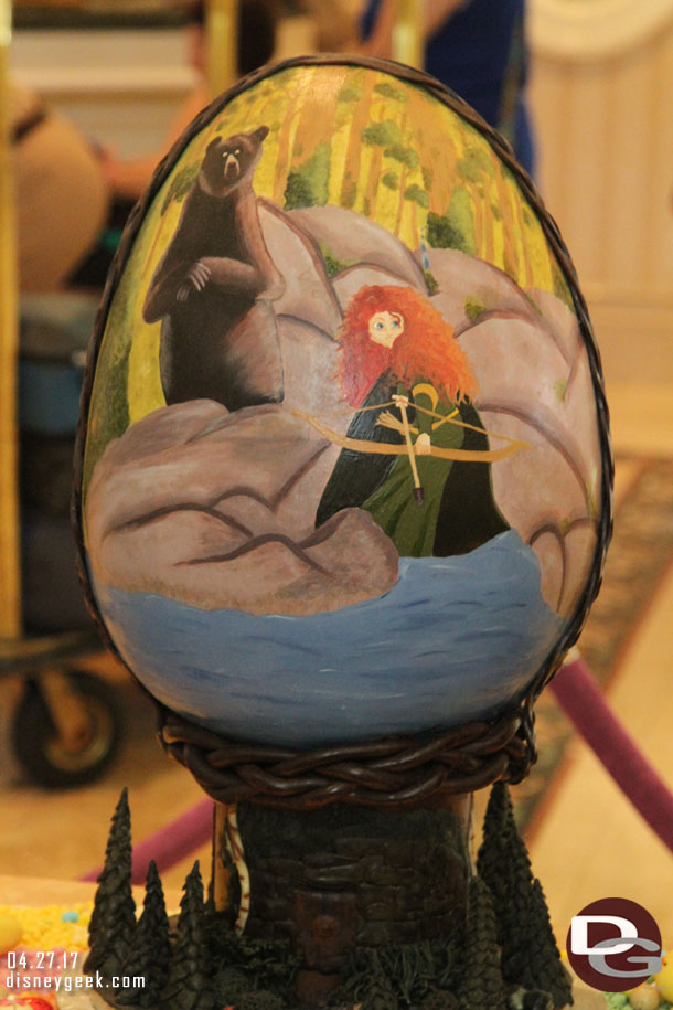 The Brave Egg features Merida on this side.