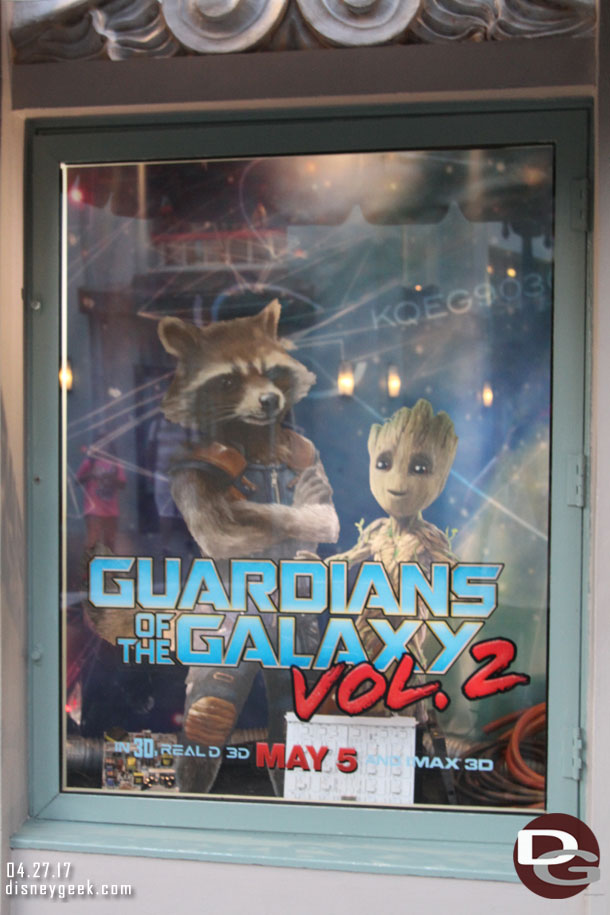 Disney & Co had Guardians of the Galaxy window displays.