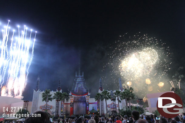 The finale to Star Wars: A Galactic Spectacular