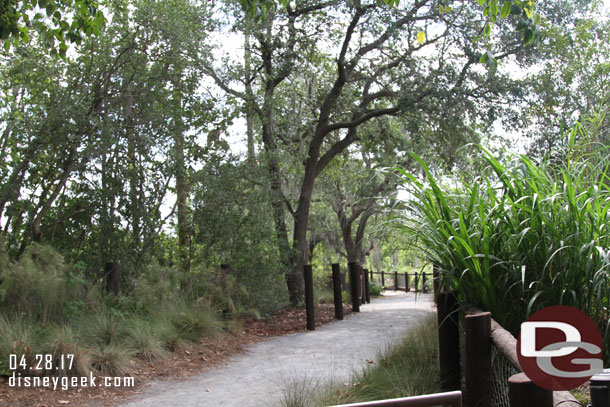 There are two parts to the viewing area and we moved from one to the other because there were more elephants there.