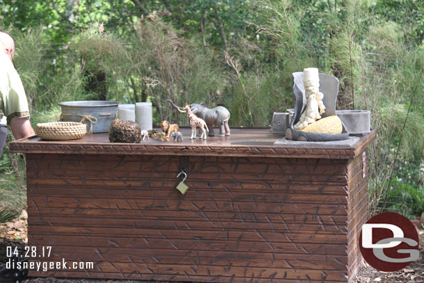 Some of the props and items the guide and cultural representative used as they spoke.