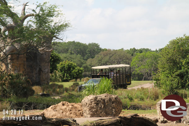 A different tour/experience moving through the savanna. 