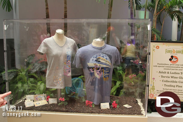 Annual Passholder merchandise was available.