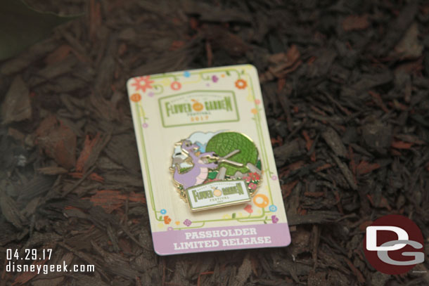 The one item I decided to purchase this trip for myself..the AP Figment pin.