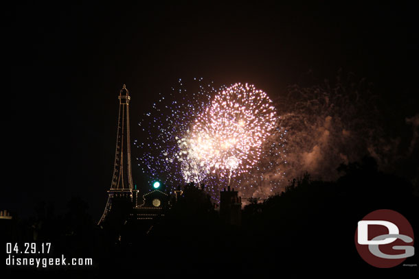 The finale to Star Wars: A Galactic Spectacular