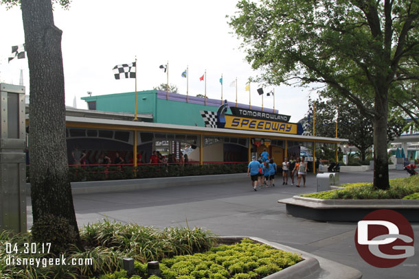 Decided to make my way to the Tomorrowland Speedway since it had been a while since I last visited and I realized  I did not have a full video of the attraction.